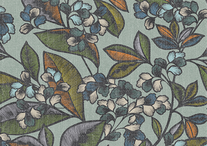 Walled Garden, Duckegg - Made to Measure Curtains - Image 9
